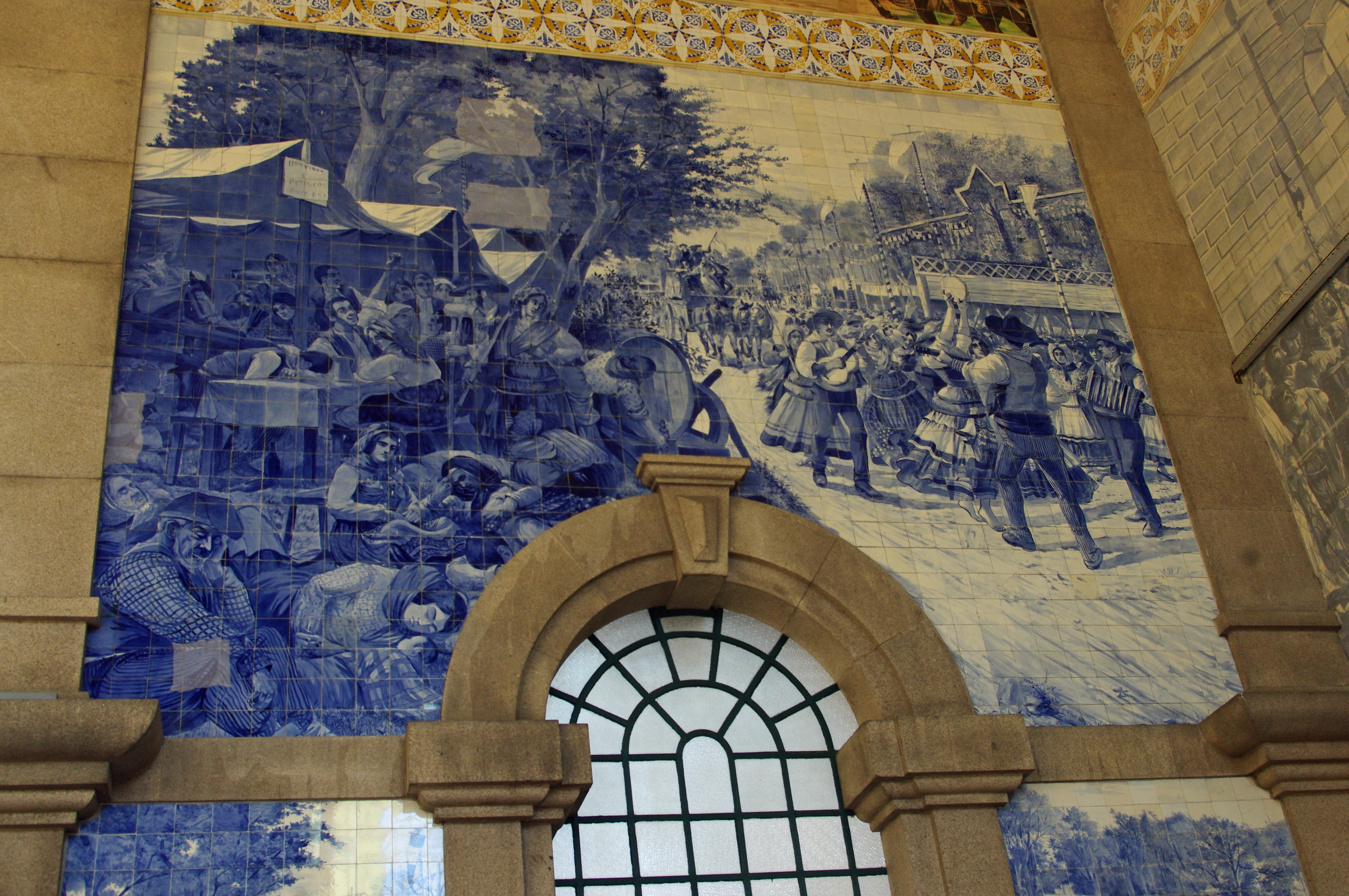 Sao Bento Oporto Railway Station